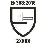 EN388:2016 - 2XX0X