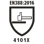 EN388:2016 - 4101X