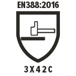 EN388:2016 - 3X42C