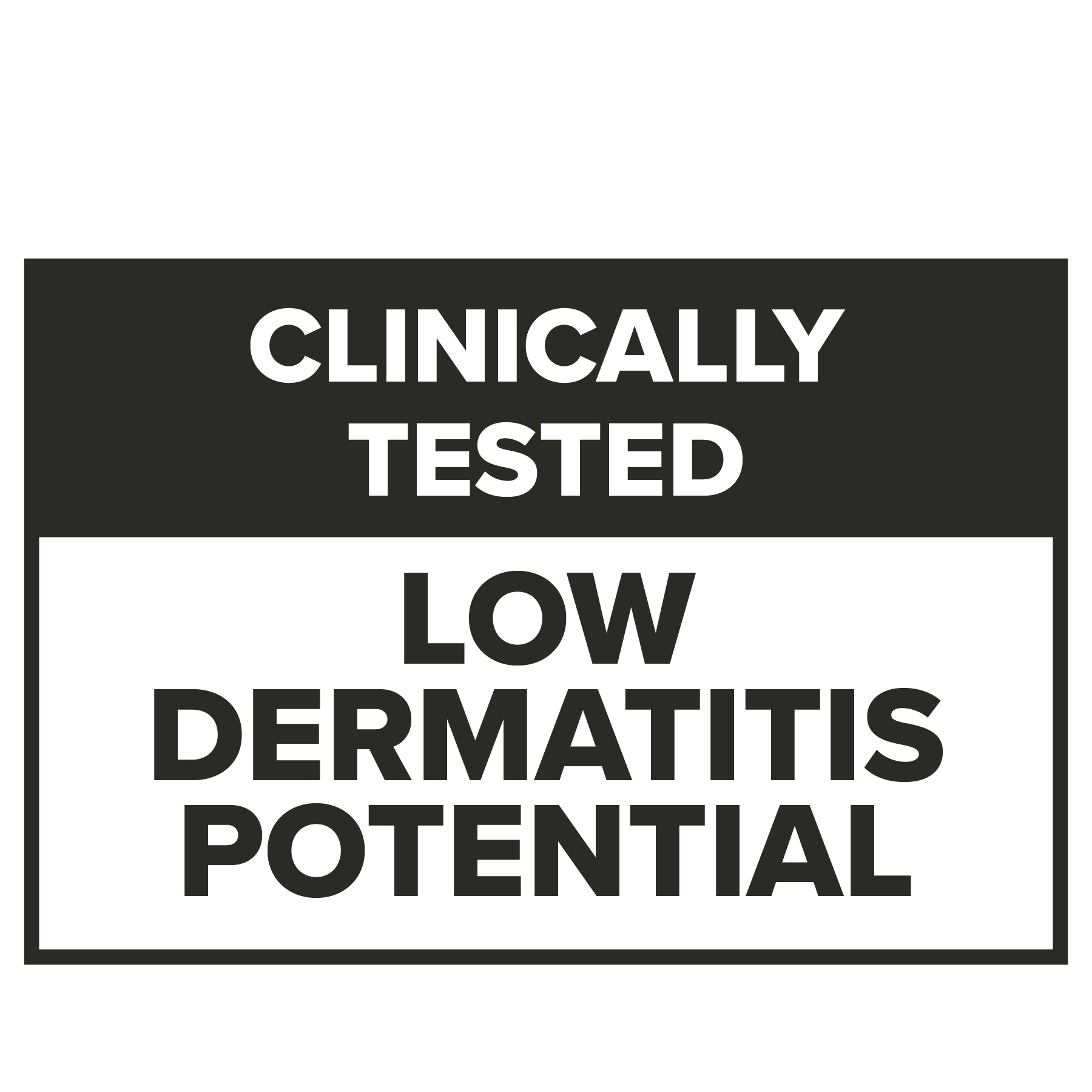 Low Dermatitis Potential