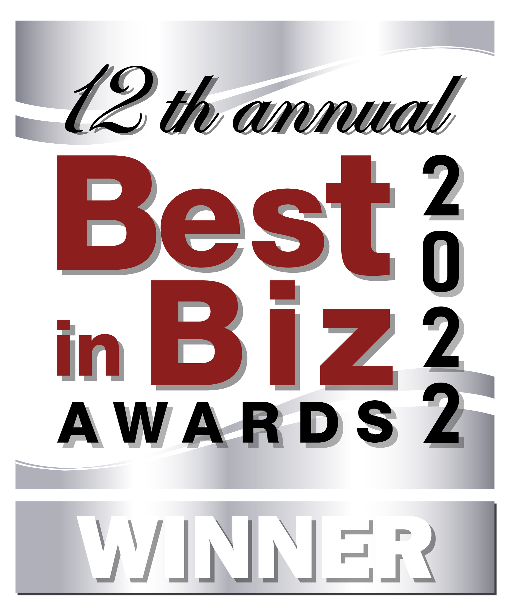 2022 Best In Biz Silver Winner Badge
