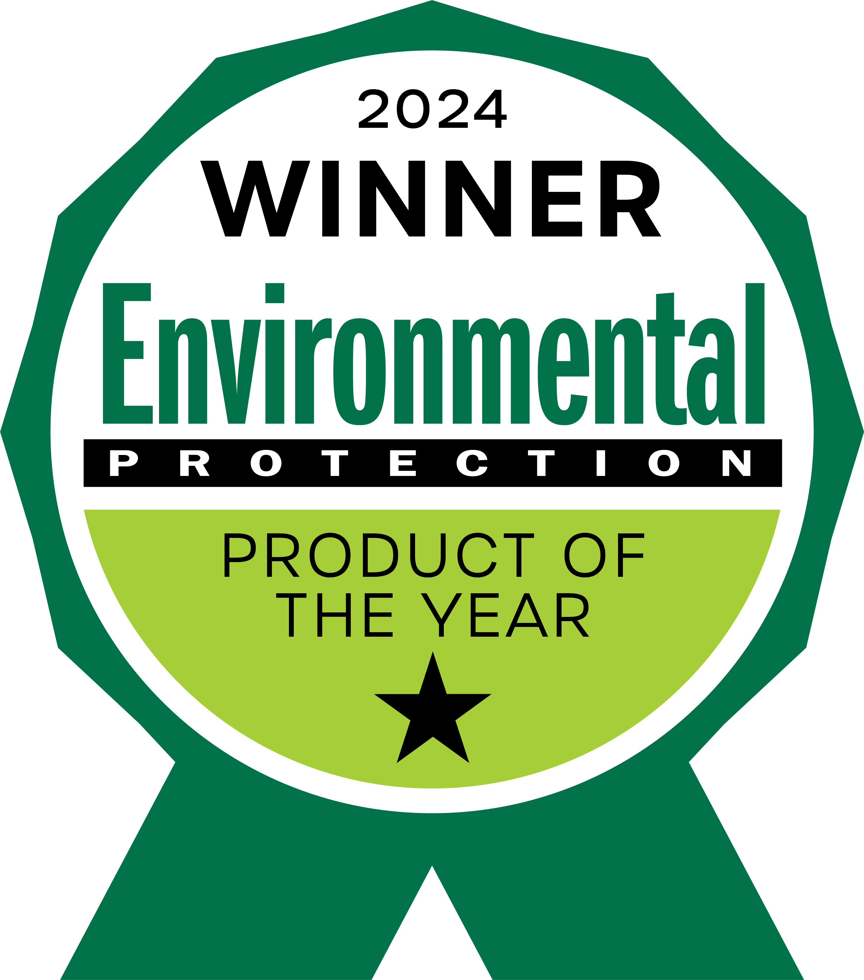 2024 Environmental Protection New Product of the Year Badge