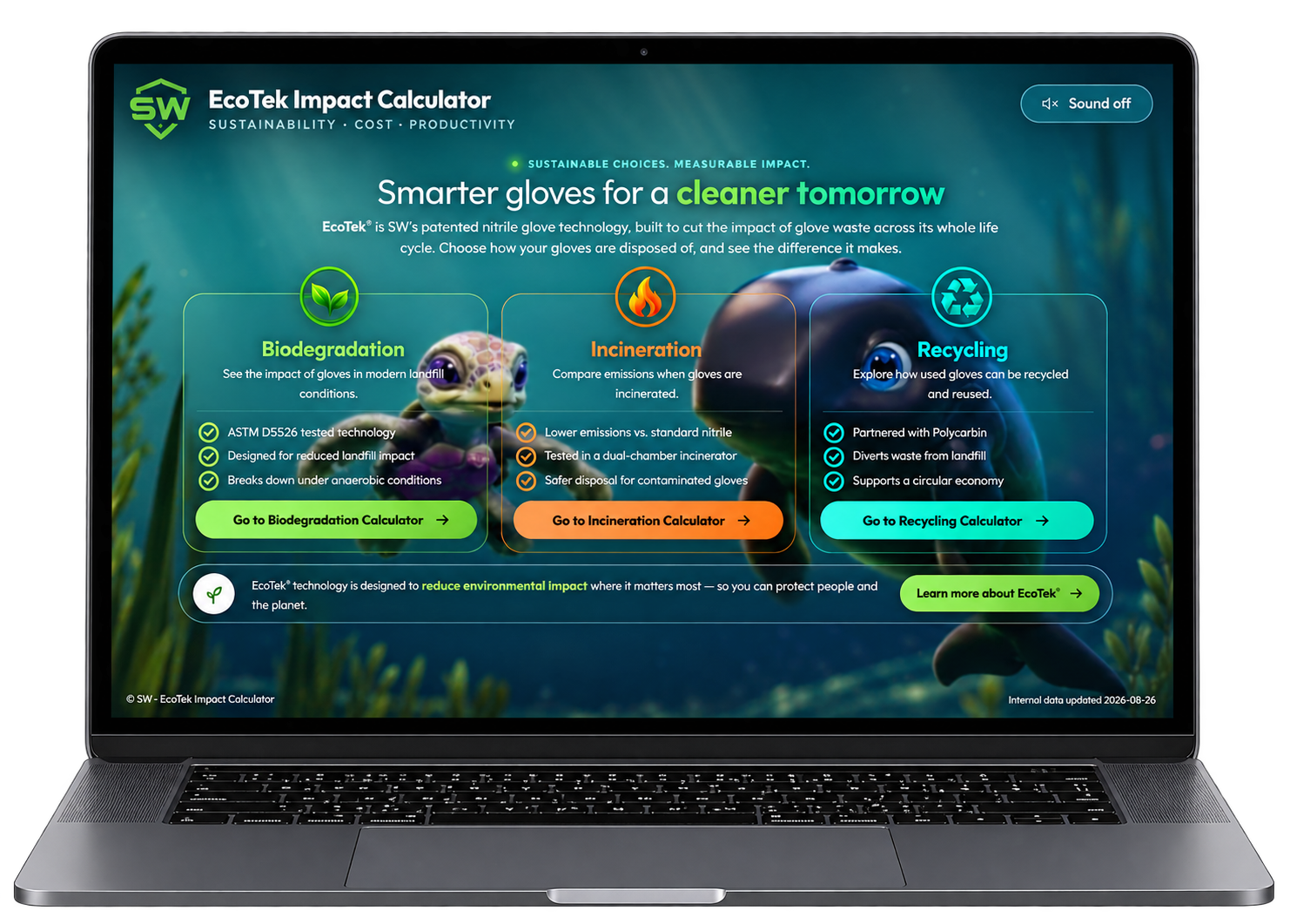 EcoTek Sustainability Calculator